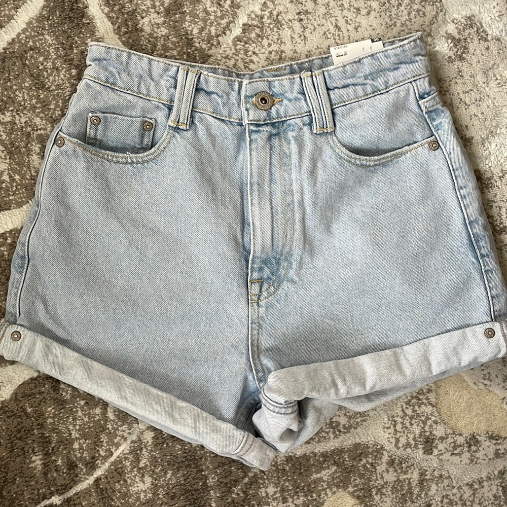 Mom Fit Jean Shorts